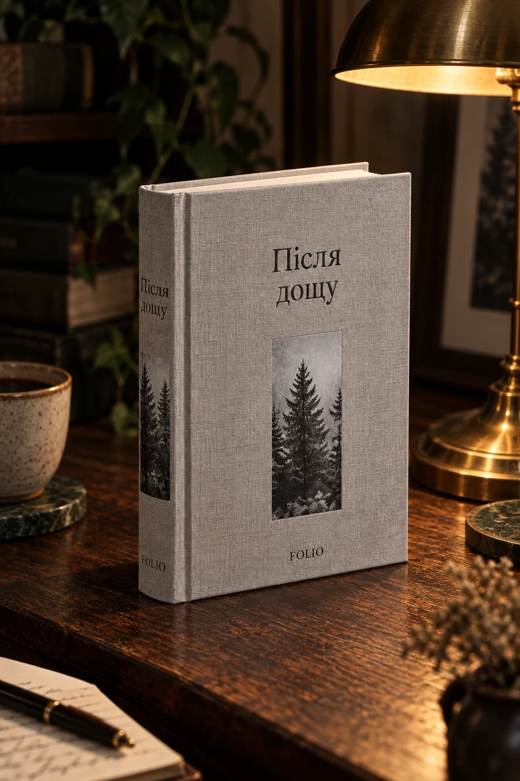 Книга Після дощу у тканинній палітурці